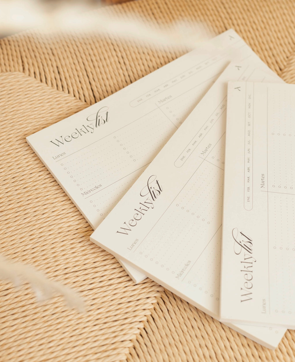 Weekly List - Planner Semanal